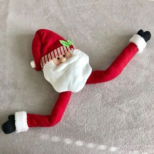 NWOT Santa Christmas Tree Hugger Topper